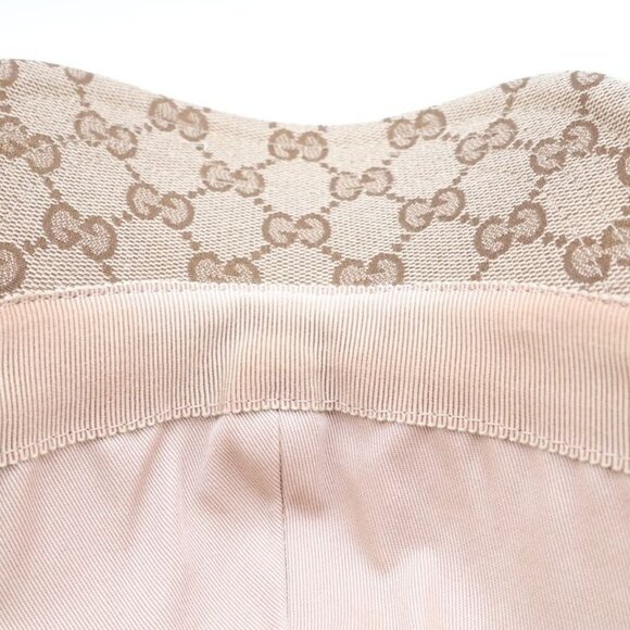 Gucci Nose Face Collaboration GG Signature Baseball Cap Hat Beige Canvas main image 5